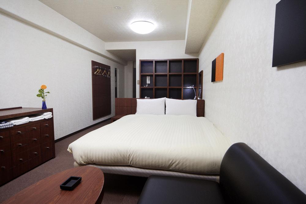 Hotel Mystays Premier Akasaka Tokió Szoba fotó